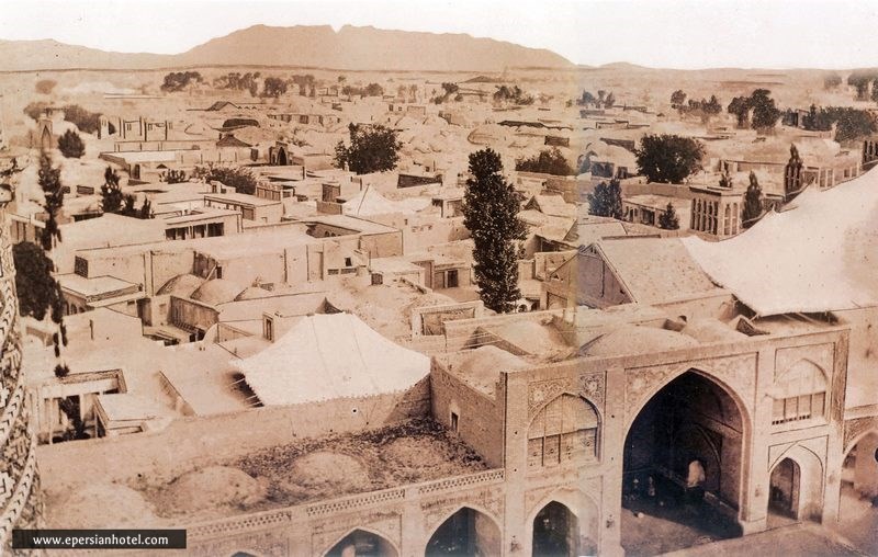 تصویر قدیمی محله تاریخی سنگلج تهران